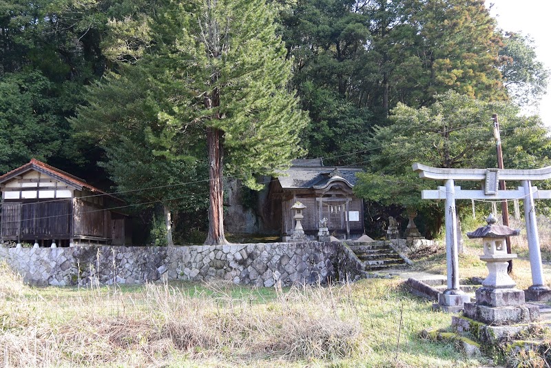 江原神社(南部町中)