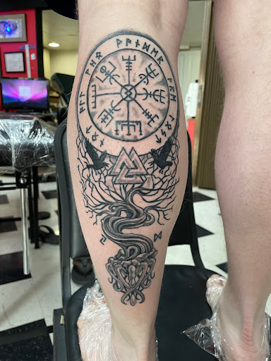 Explore hell hound tattoo ideas, creative tattoo ideas in Waynesboro, available at Extreme Expressions