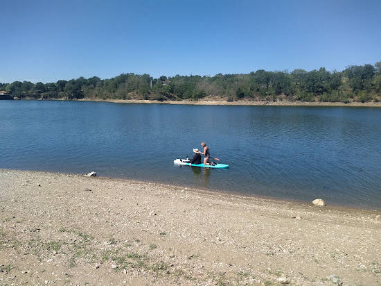 Roucarie Lake Beach