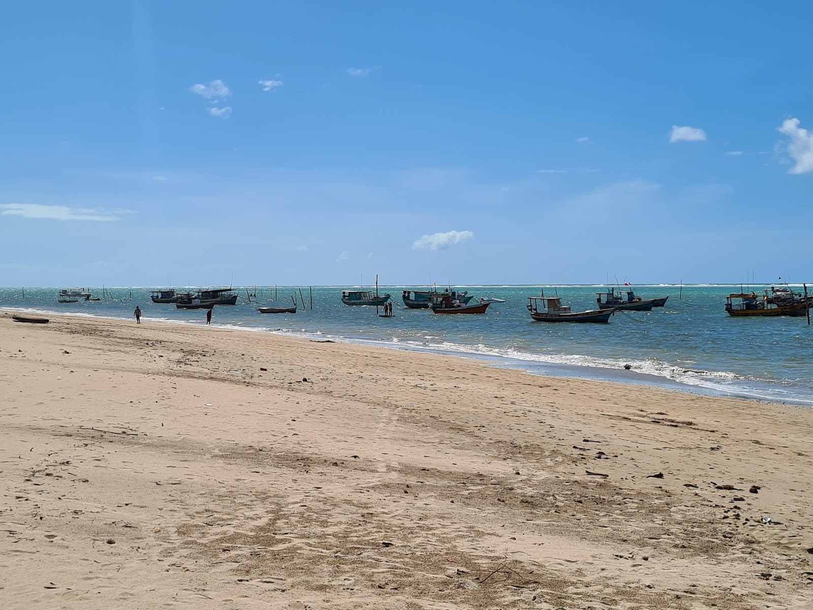 Praia de Sao Jose da Coroa Grande (Centro)'in fotoğrafı düz ve uzun ile birlikte