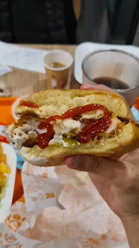 Hamburger du Restauration rapide Popeyes - Gare du Nord à Paris - n°19