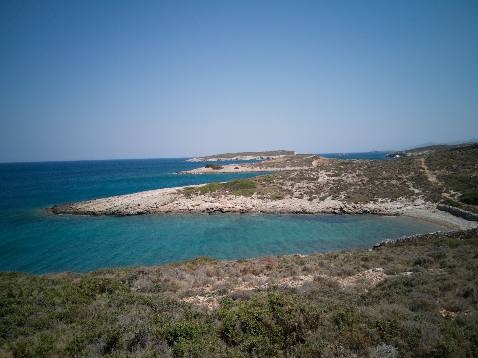 Photo of Hoclahoura beach with turquoise pure water surface