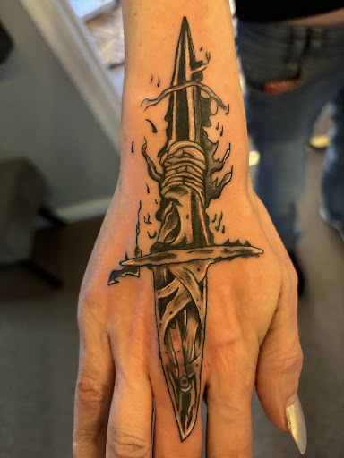 Explore father son matching tattoo ideas, creative tattoo ideas in Bloomsburg, available at Tuccis Tattoo & Piercings Studio
