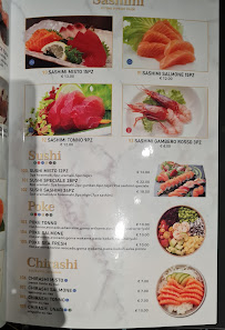 Carte du Ristorante Sushi Koi à Lavis
