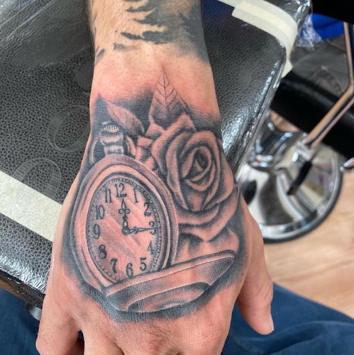 Explore tattoo ideas for female thigh, creative tattoo ideas in Durango, available at Heathen Tattoo