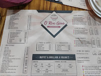 O’RIZ’GINE à Chasse-sur-Rhône menu