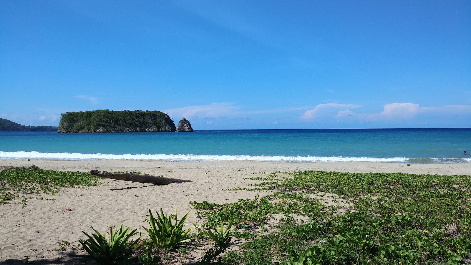Foto van Pagee beach met turquoise puur water oppervlakte