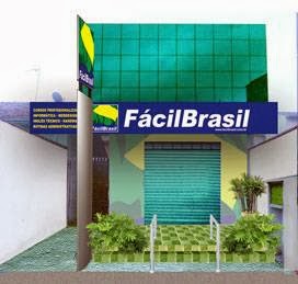 Logo da empresa - FácilBrasil Curso de Informática e Idiomas