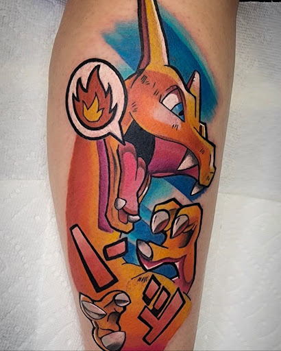Explore halloween flash tattoo ideas, creative tattoo ideas in Apple Valley, available at Tried and True Tattoo Parlor