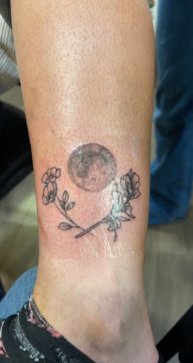 Explore trash polka tattoo ideas, creative tattoo ideas in Cheyenne, available at The T.R.I.B.E. Zoo, LLC Tattoo