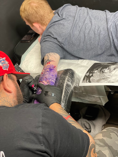 Explore mens ankle tattoo ideas, creative tattoo ideas in Goose Creek, available at Red Kirin Tattoo