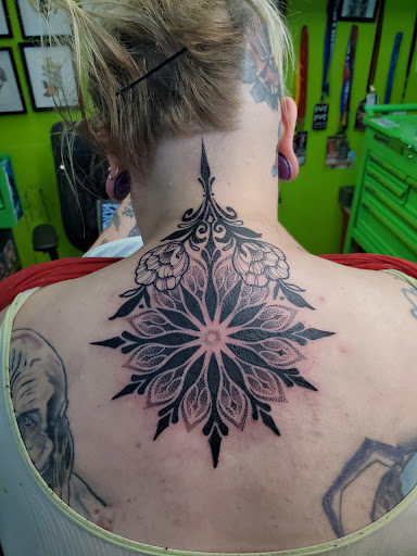 Explore dentist tattoo ideas, creative tattoo ideas in Riverside, available at Darkstar Tattoo CA