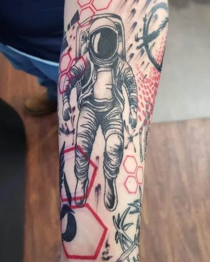 Explore mexico flag tattoo ideas, creative tattoo ideas in Spokane, available at Feel Good Ink