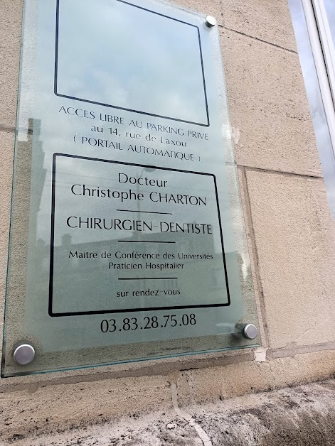 Dr Christophe Charton à Nancy (Meurthe-et-Moselle 54)