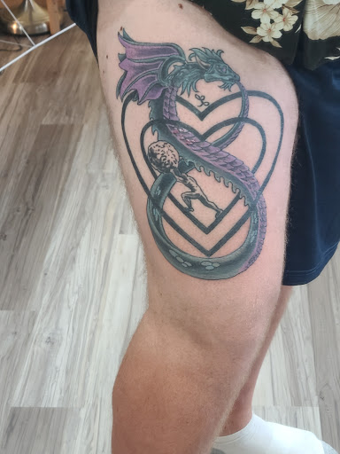 Explore mens rib tattoo ideas, creative tattoo ideas in Richland, available at Luna Roja tattoos