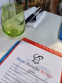 Menu / carte de Bleue Blanche Rouge à Versailles