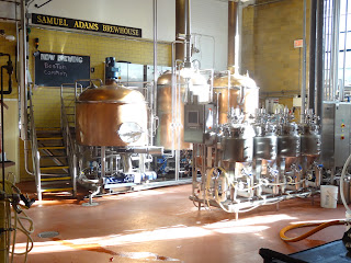 A row of beer taps