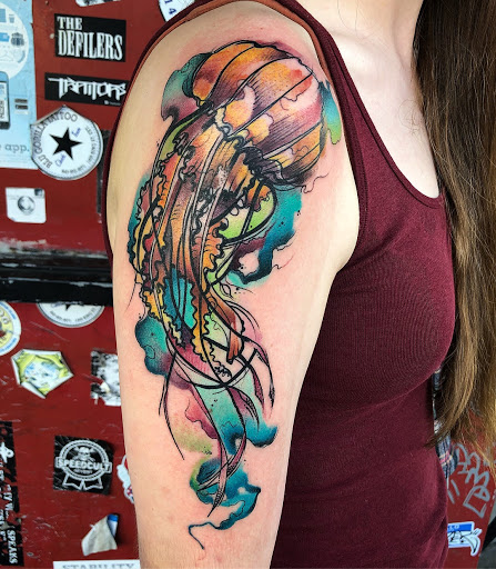 Tattoo Shop «Blu Gorilla Tattoo», reviews and photos, 1409 King St, Charleston, SC 29403, USA