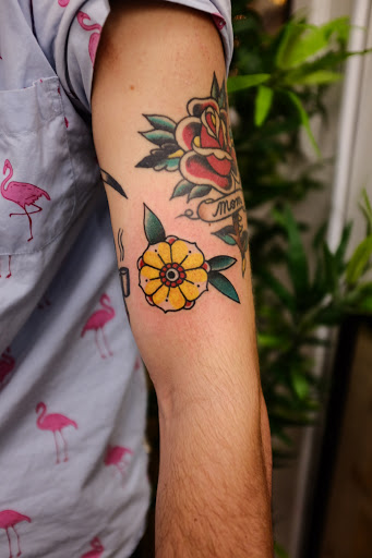 Explore ed sheeran tattoo ideas, creative tattoo ideas in San Francisco, available at Two Cranes Tattoo