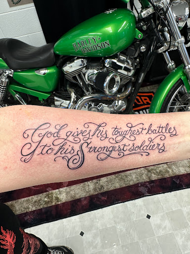 Explore rose thigh tattoo ideas, creative tattoo ideas in Orland, available at K1LL3R ARTW0RK