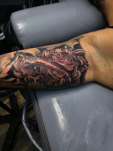 Explore gemini constellation tattoo ideas, creative tattoo ideas in Burlington, available at Mr Tattoos & Piercing