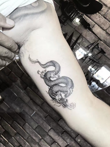 Explore koi fish sleeve tattoo ideas, creative tattoo ideas in El Monte, available at Baron Art Tattoo & Piercing Studio El Monte
