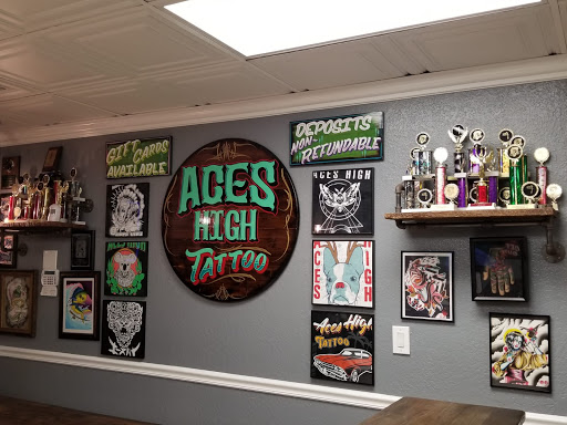 Tattoo Shop «Aces High Tattoo Lake Worth», reviews and photos, 407 S Dixie Hwy, Lake Worth, FL 33460, USA