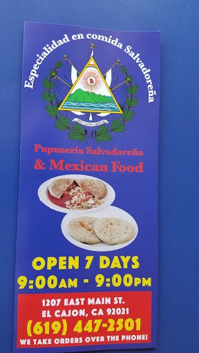 Pupusas Express y Mexican Food