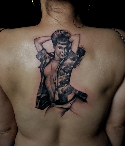 Explore dna tattoo ideas, creative tattoo ideas in Riverview, available at 9-Line Tattoo