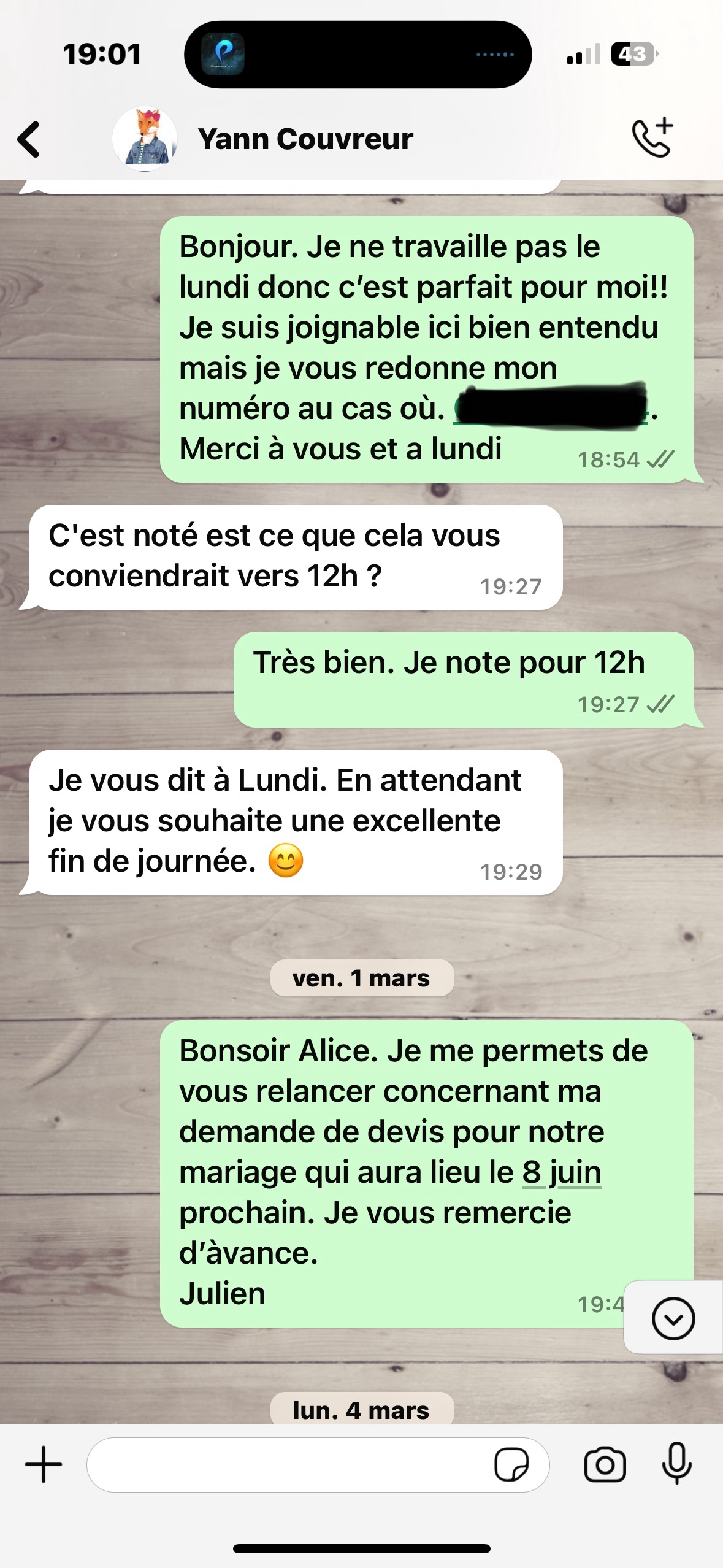 Photo n° 4 de l'avis de Julien.a fait le 12/03/2024 à 17:58