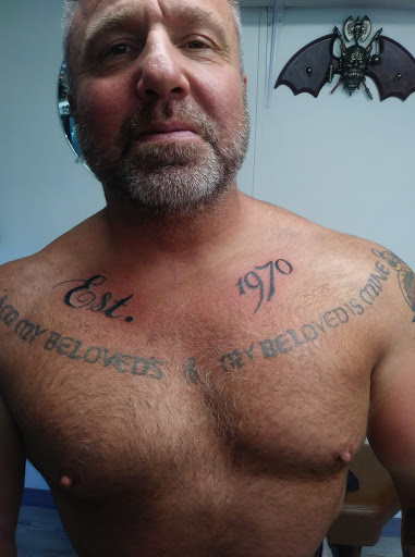 Explore butterfly and flower tattoo ideas, creative tattoo ideas in Mount Airy, available at Big Daddy Ds Tattoos