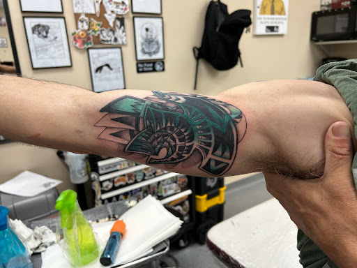 Explore chest tattoo ideas for females, creative tattoo ideas in Brighton, available at Monaree Ink