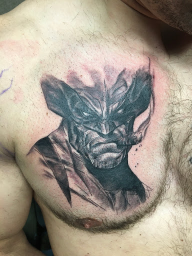 Explore back piece tattoo ideas female, creative tattoo ideas in Grove City, available at Rebel Sails Tattoo