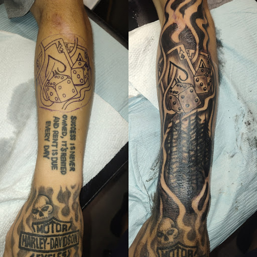 Find robotic tattoo ideas for your next unique tattoo in Carbondale at MsCandyTattoo