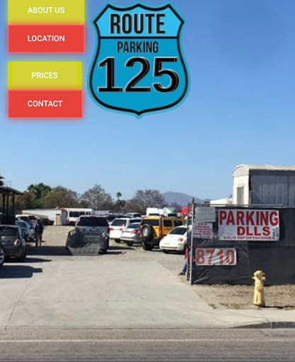 Route 125 parking