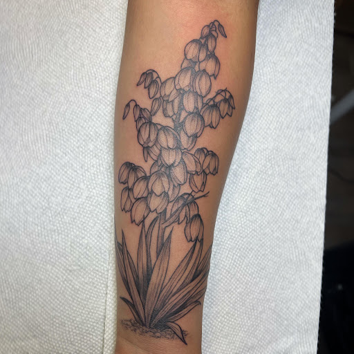 Explore stoicism tattoo ideas, creative tattoo ideas in Hinesville, available at Dark Horse Art Studios