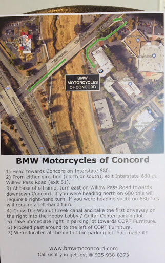 Motorcycle Dealer «BMW Motorcycles of Walnut Creek», reviews and photos, 1255 Parkside Dr, Walnut Creek, CA 94596, USA