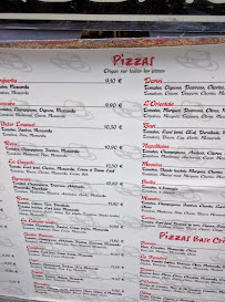 Pizzeria Le Borsalino à Saint-Malo carte