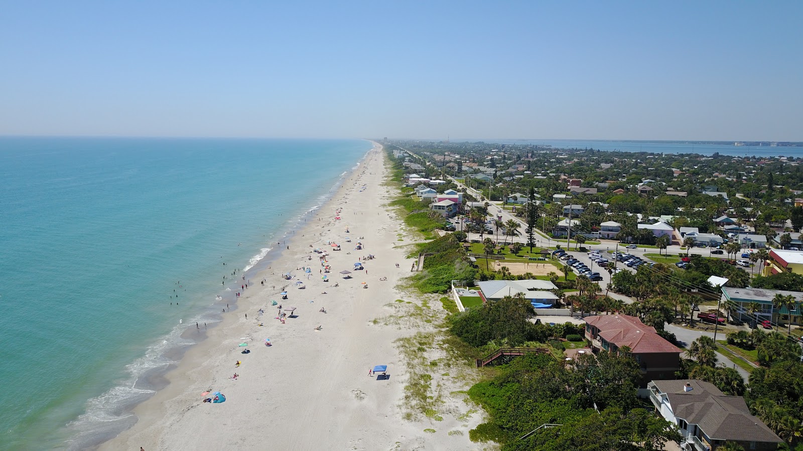 Fotografija Ocean Ave beach z dolga ravna obala