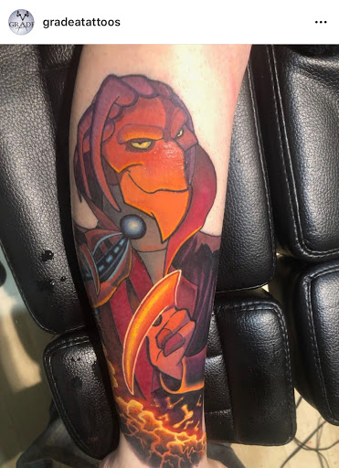 Explore mother of 3 tattoo ideas, creative tattoo ideas in Fort Wayne, available at Grade A Tattoos and Body Piercing