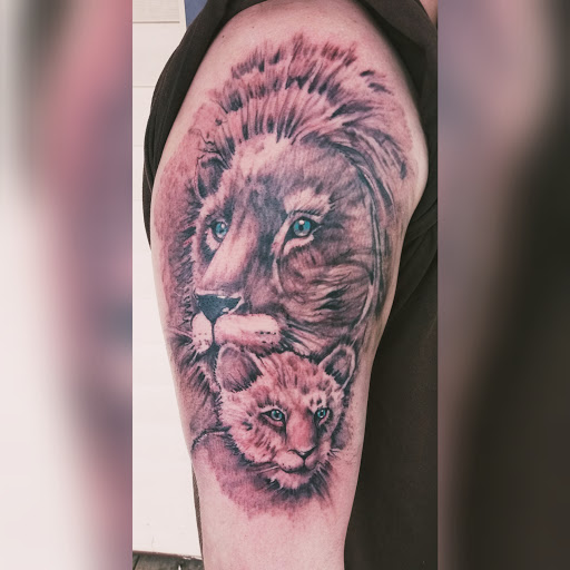 Explore tattoo ideas male back, creative tattoo ideas in Roanoke, available at RailYard INK