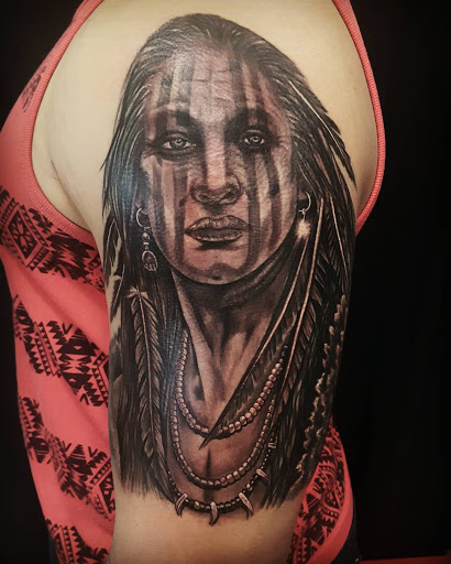 Tattoo Shop «Konkrete Jungle Kustom Tattoo», reviews and photos, 6590 Old Waterloo Rd, Elkridge, MD 21075, USA