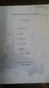 Restaurant Antica Scuderia 1870 à Calcara - menu / carte