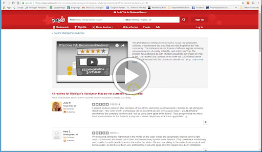 Gutter Cleaning Service «Michigans Handyman», reviews and photos