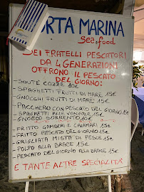 Porta Marina Seafood à Sorrento menu