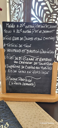 Menu / carte de Au Pont Vert à Vannes