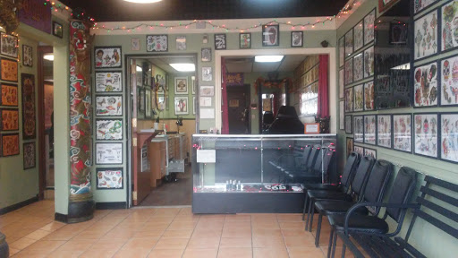 Explore angel tattoo ideas, creative tattoo ideas in Linden, available at Tattooville & Body Piercing