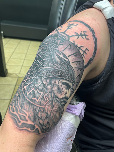 Find best travel tattoo ideas for your next unique tattoo in Myrtle Beach at Aces High Tattoo