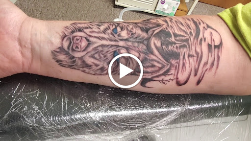 Explore disney couple tattoo ideas, creative tattoo ideas in Plymouth, available at Twisted Ink LLC