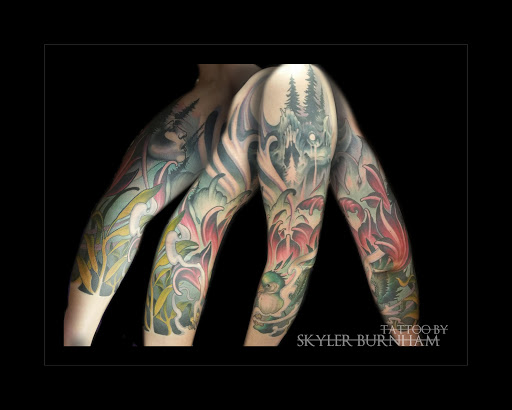 Explore american football tattoo ideas, creative tattoo ideas in Bradenton, available at Sacred Arts Tattoo Bradenton